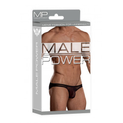 male power Bikini BRAZILIAN POUCH Noir
